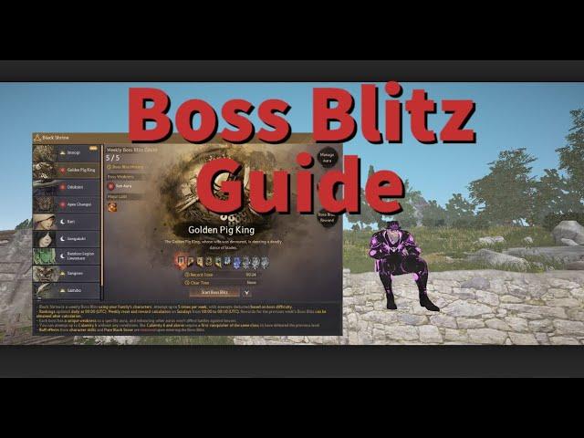 Everything To Know About Boss Blitz! | Black Desert Online