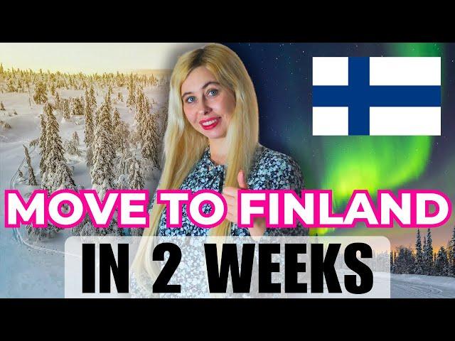 Move to Finland in 2 weeks! | Easy way to work and live in Finland 2025