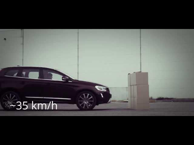 Volvo XC60 City Safety crash test