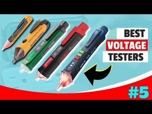 Best Voltage Testers 2024! || Top 5 Non Contact Voltage Detector Review