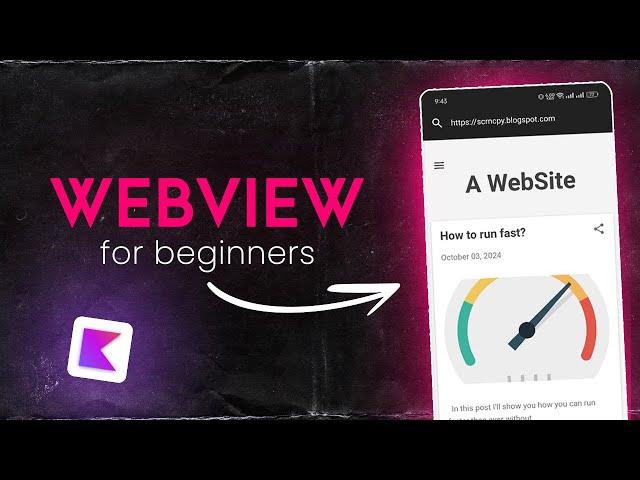 Master WebView in 12 minutes (Convert a website into an Android app) || Kotlin || Android Studio