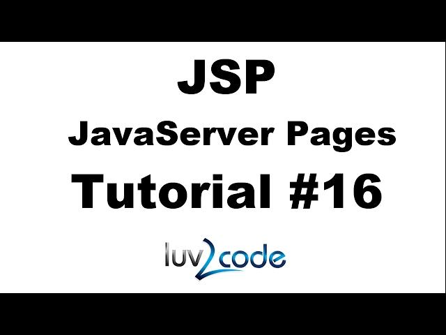 JSP Tutorial #16 - Including Files with JSP