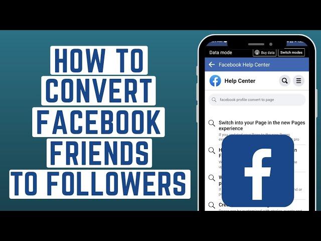 [2023] How To Convert Facebook Friends To Followers?