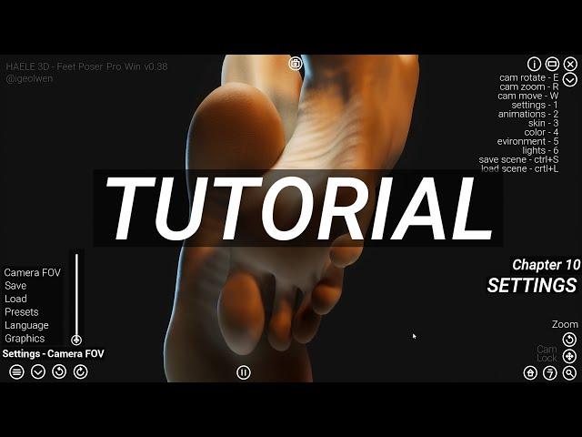 Full Tutorial - HAELE 3D - Feet Poses Pro - Drawing References