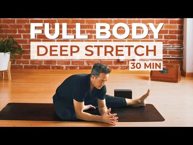 Full Body Deep Stretch 30 Min: Relax & Restore