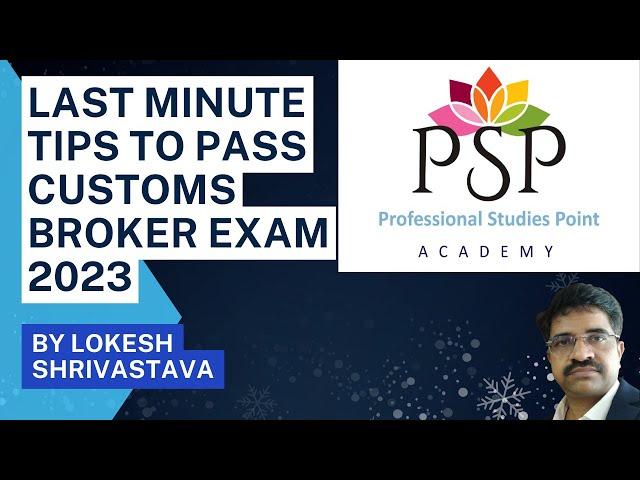 Best Tips for Reg 6 CBLR/F Card   Exam 2023 by Lokesh Shrivastava PSP Academy -9910189981