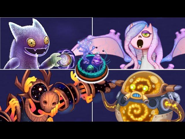 Ethereal Island - All Monsters, Sounds & Animations and Full Song | My Singing Monsters