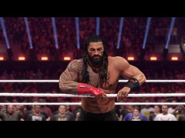 Roman Reigns is back only for attacks Solo Sikoa and his Bloodline member on WWE 2024 Roman vs Solo