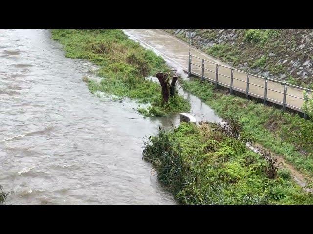 Sturm Regen in Wien - vor dem Hochwasser - Samstag 14.09.2024