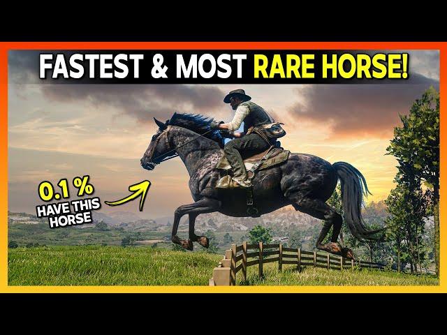 Top 5 Best, Fastest & MOST Rare Horses - RDR 2