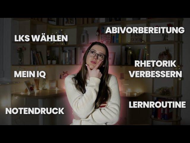 LKs wählen, Notendruck, mein IQ uvm. | schule.tipps Q&A