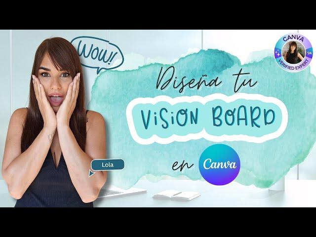 Tutorial Canva | Diseña tu Vision Board personalizado