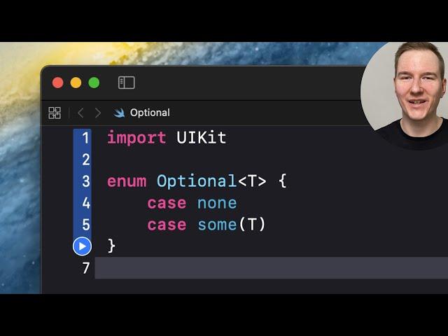 How are optionals implemented in Swift?