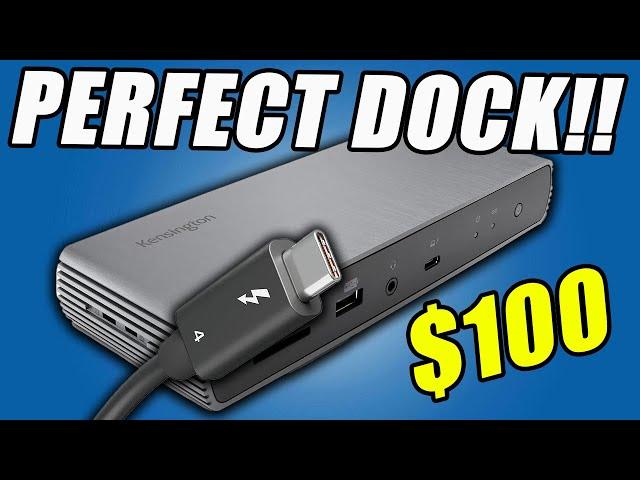 PERFECT Thunderbolt 4 Dock - Kensington SD5700T