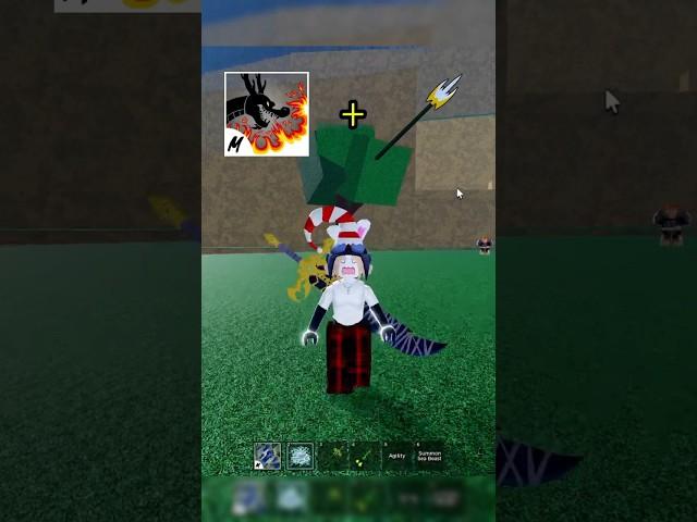 Best combo Dragon talon + Spikey trident #nguyenphilong2006 #bloxfruits #bloxfruit #roblox