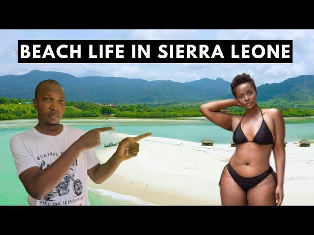 Sierra leone Beach Life in Freetown | Lumley Beach