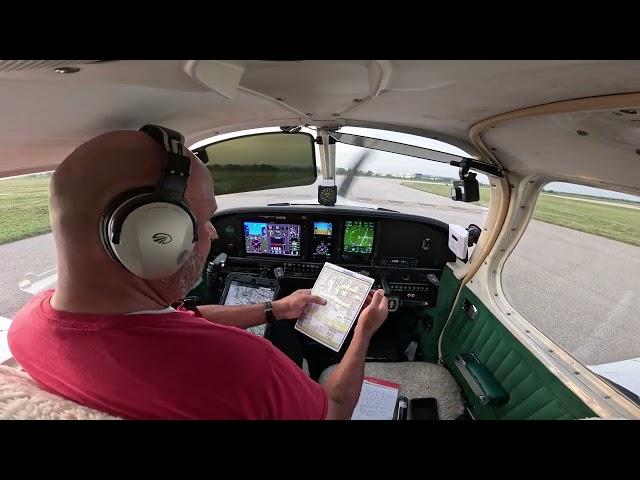 New Engine & New Avionics break in day two for the Cherokee 180.