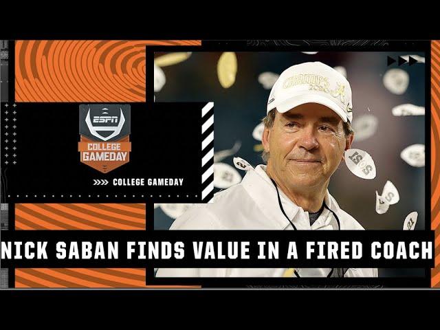 The Nick Saban Witness Protection Program | College GameDay