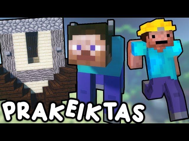 PRAKEIKTAS MINECRAFT VAIZDO ĮRAŠAS