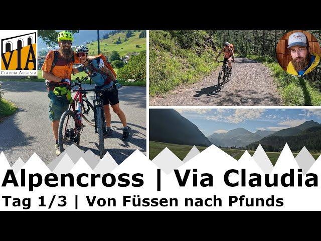 Mit dem Mountainbike über die Alpen | Via Claudia Augusta | Tag 1/3