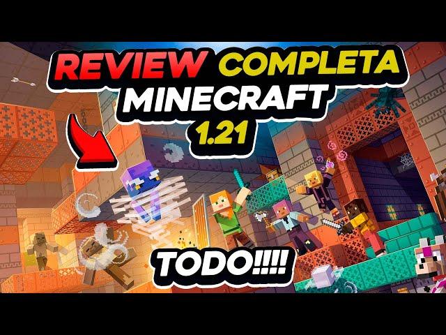 MINECRAFT 1.21 - Review COMPLETA en español (todas las novedades y secretos)