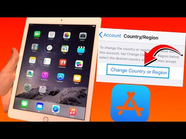 How to change App Store Country iPad | Change app store country/region iPad Pro iPad Air Mini 2021