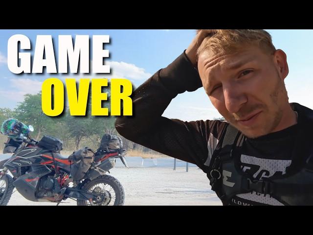 I made a mistake! - Motorcycle tour through Africa E32