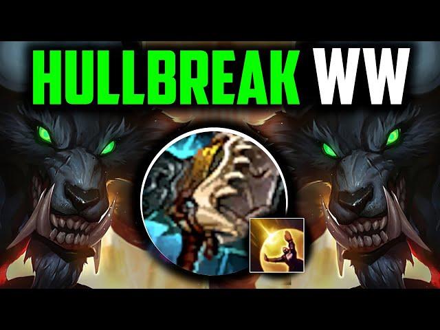 HULLBREAKER WARWICK CAN'T STOP (Best Build/Runes) How to Play Warwick Top for Beginners S14