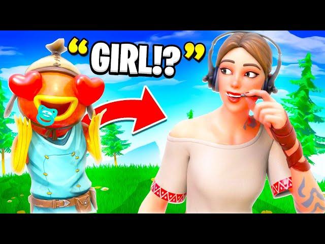 I Girl Voice Trolled A 9 Year Old! (he simped)