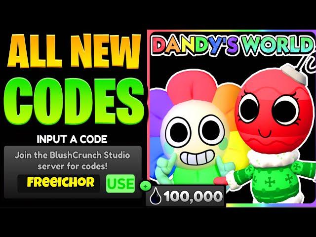 *NEW* ALL WORKING CODES FOR DANDY'S WORLD IN 2025! ROBLOX DANDY'S WORLD UPDATE CODES