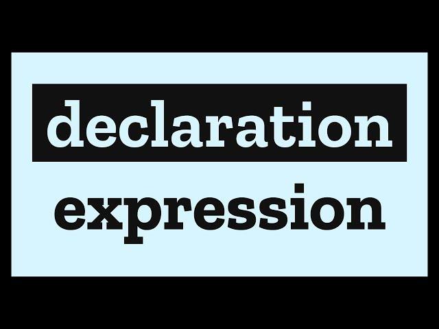 Javascript Function Expression Vs Declaration For Beginners