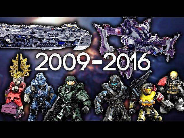 HALO MEGA CONSTRUX SETS 2009 - 2016!!! (EVERY SET EVER MADE)