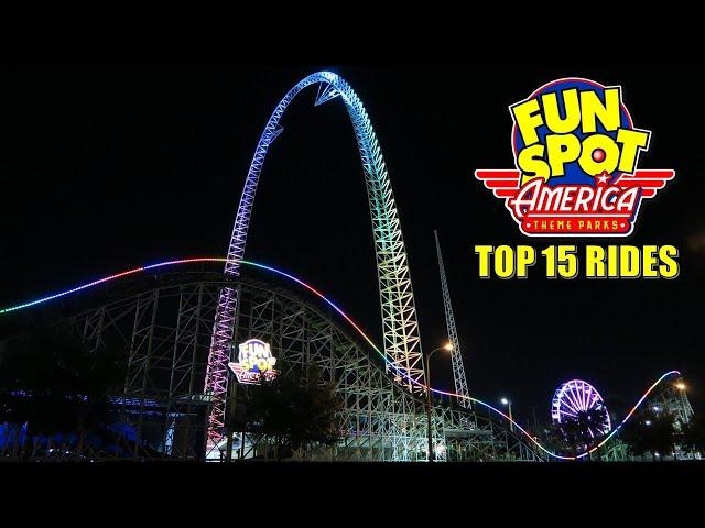 Top 15 Rides at Fun Spot Orlando