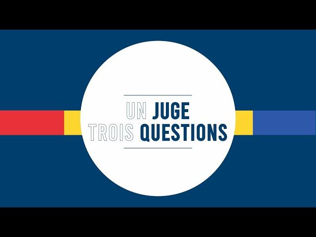 UN JUGE, TROIS QUESTIONS - Sebastian RĂDULEŢU (FRA)