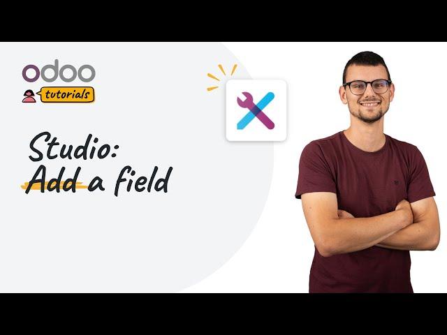 Add a field | Odoo Studio