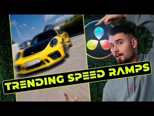 HOW TO Trending Speed Ramps | Davinci Resolve 18 Tutorial