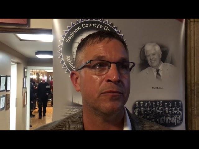 Dennis Konuszewski talks about joining Saginaw County Sports Hall of Fame