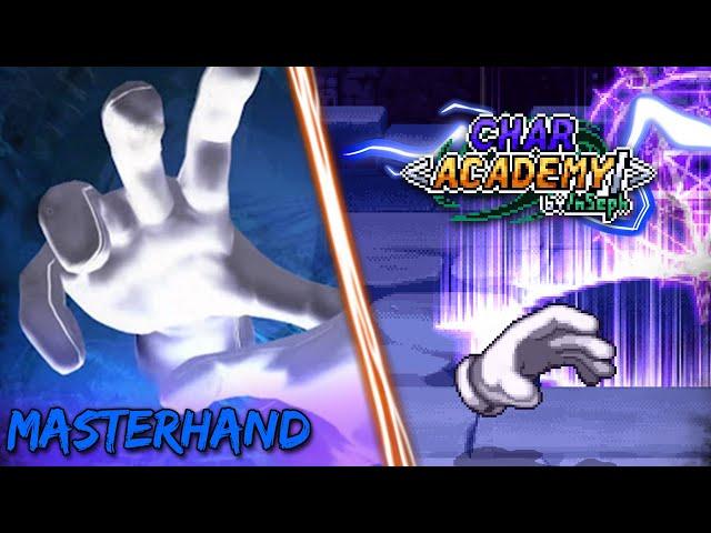 Mugen char MasterHand | Char Academy Edit by InSeph