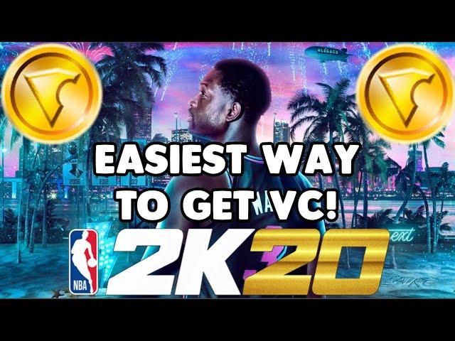 I FOUND THE EASIEST WAY TO GET VC IN NBA 2K20