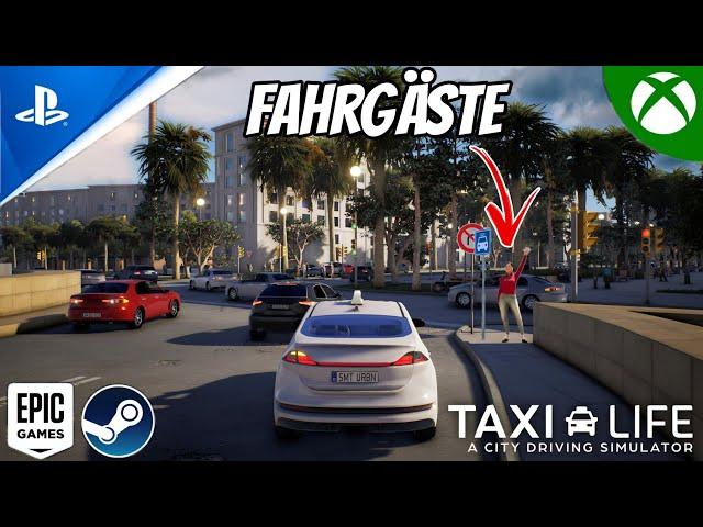 INTERAKTION mit FahrgästenDas sind die Aufgaben im Taxi Life A City Driving Simulator #02 REVIEW