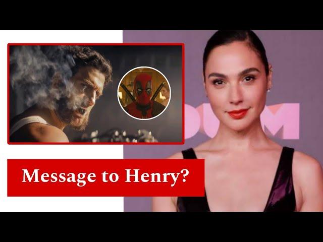 "Gal Gadot Reviews *Deadpool & Wolverine*: A Stunning Reaction to Henry Cavill’s Role!"