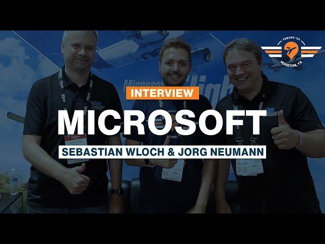 Interview with Microsoft and Asobo Studio #flightsimexpo2023