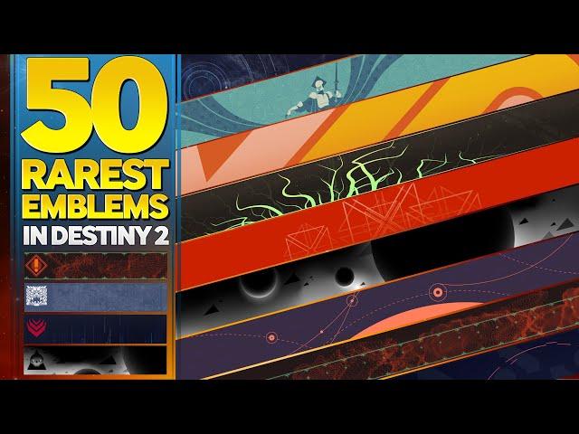 50 Rarest Emblems in Destiny 2