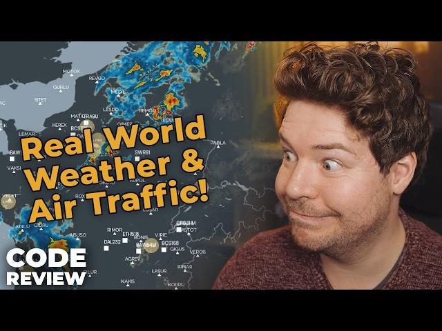 REAL WORLD Weather and Air Traffic! // Code Review