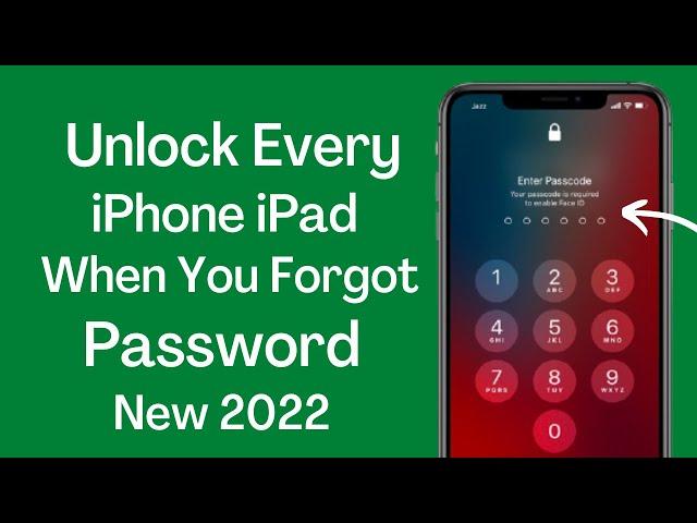 How To Unlock Every iPhone When You Forgot Your Password Without iTunes [ New 2022 ]