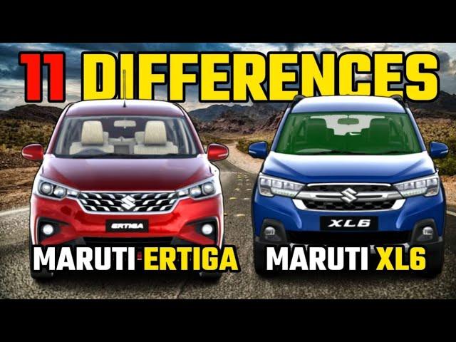 Maruti Ertiga vs Maruti XL6 Which Is The Better Choice Of 2023|Ertiga vs XL6 Comparison 2023