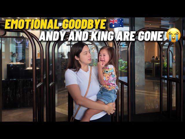 EMOTIONAL GOODBYE - Andy And King ARE GONE | Diana Zubiri