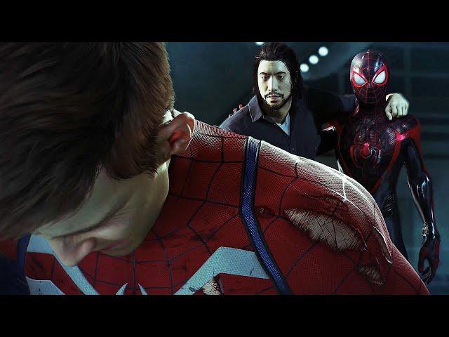 MARTIN LI  helps Miles Morales rescuing Peter Parker in Marvel’s Spider-Man 2  [4K]