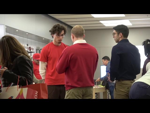 Spoiled Rich Kid asks for sanitizer after shaking people's hands!