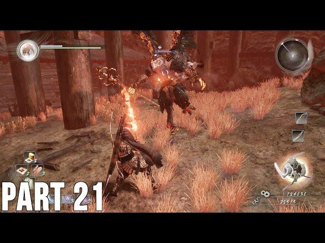 Nioh - 100% Walkthrough Part 21 [PS4] –  Twilight Mission: The Squirming Sprite